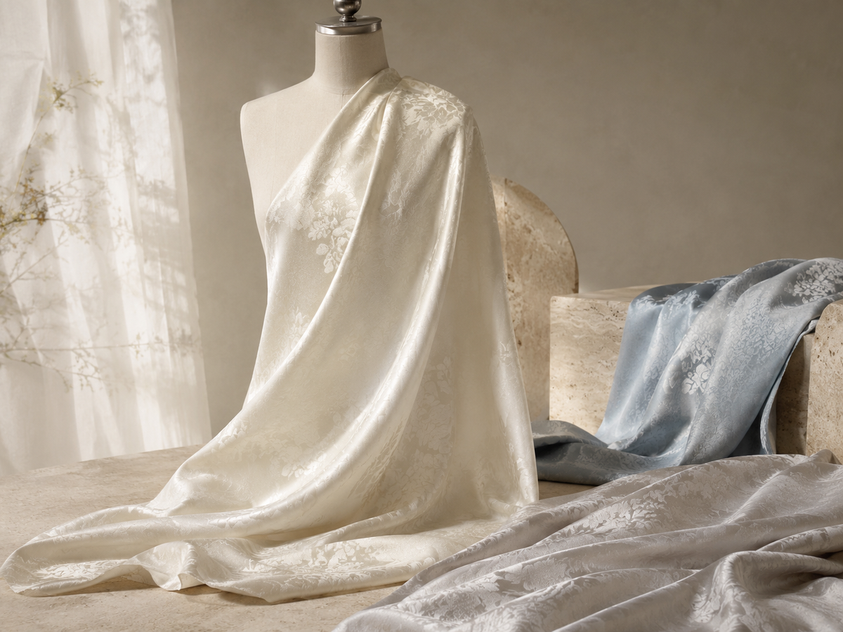 Silk Jacquard