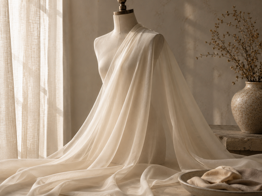Plain Georgette