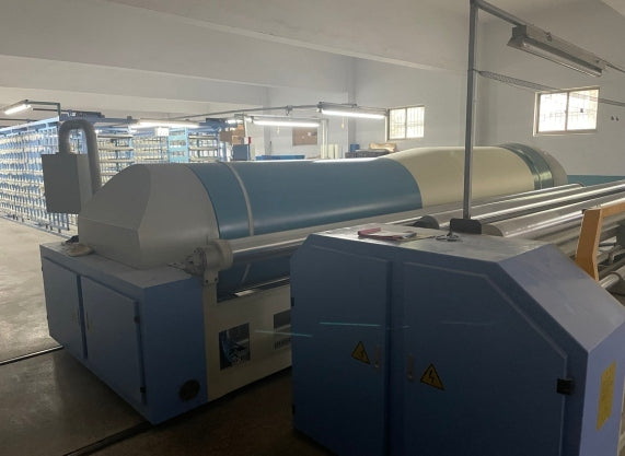 Fabric preparation equipment in the silk production network